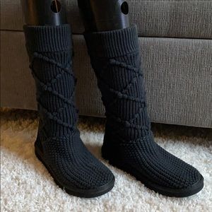 UGG sweater boots